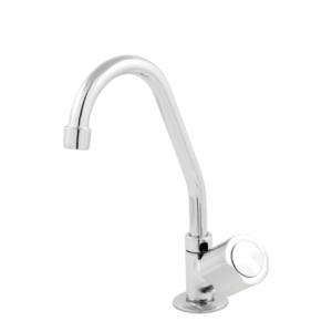 Torneira Greta de Bancada Bica Móvel Tubo Alto 1/2 C40 2193 | Fort Metais