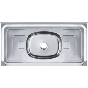 Pia Bella 712 Inox 100 x 50 | Franke - Imagem 1