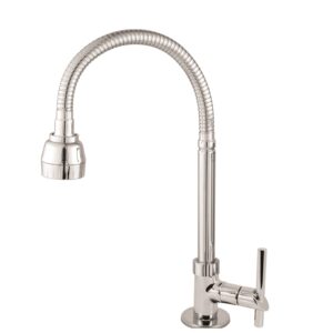 Torneira Safira Bancada Bica Móvel Tubo Gourmet Cromado 1/2 C63 8191 | Fort Metais - Imagem 1