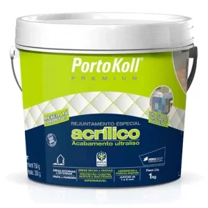 Rejuntamento Acrílico Premium Camurça 1 Kg | PortoKoll - Imagem 1