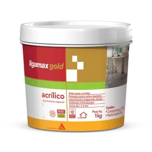 Rejuntamento Especial Ligamax Gold Acrílico Branca 1 Kg | Sika
