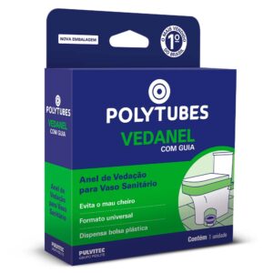 Anel de vedação com guia p/ vasos sanitários | Polytubes - Imagem 1