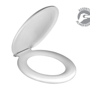 Assento Sanitário Almofadado Comfort Branco | Cipla - Imagem 3