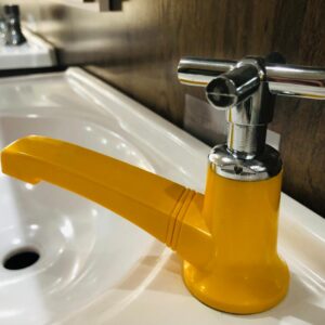 Torneira Lavatório Fixa Duna Amarela | GlobalPlastic - Imagem 3