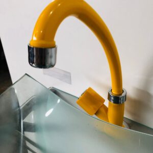 Torneira Cozinha Mesa Giratória Mônaco Amarela | GlobalPlastic