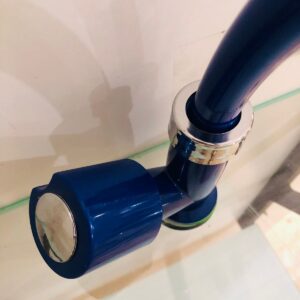 Torneira Cozinha Mesa Giratória Mônaco Azul | GlobalPlastic - Imagem 3