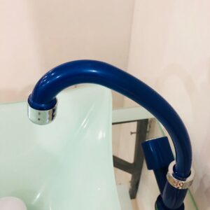 Torneira Cozinha Mesa Giratória Mônaco Azul | GlobalPlastic