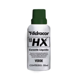 Corante Líquido Verde 50 ml HX | Hidracor - Imagem 1