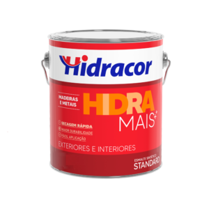 Esmalte Sintético Standard Hidra Mais 3,6 L Cinza Médio | Hidracor - Imagem 1