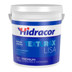 Textura Acrílica Texturax Lisa Branco Neve 25 Kg | Hidracor - Imagem 1