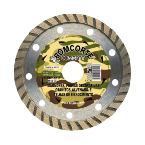 Disco Diamantado Turbo 110mm | Bomcorte