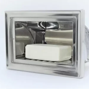 Meia Saboneteira de Embutir Inox S/ Tampa | Dianox Metais - Imagem 2