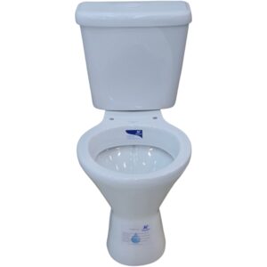 Kit Bacia C/ Caixa Acoplada Mecanismo Simples Ivy Branca | Santa Clara - Imagem 1