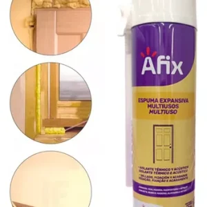 Espuma Expansiva Multiuso PU 500ml | Afix - Imagem 1