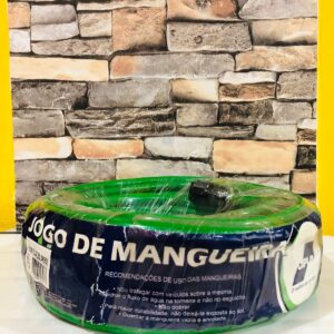 Jogo de Mangueira Dupla Face Super Brilho 7/16" Verde 15m | Cipla