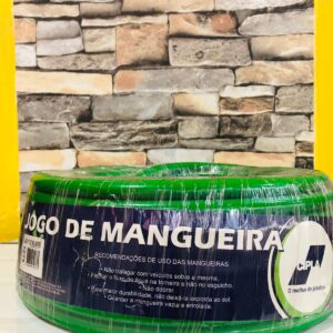 Jogo de Mangueira Dupla Face Super Brilho 7/16" Verde 30m | Cipla