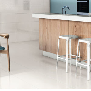 Piso Branco Neve Brilho 44 x 44 | Lef - Imagem 3