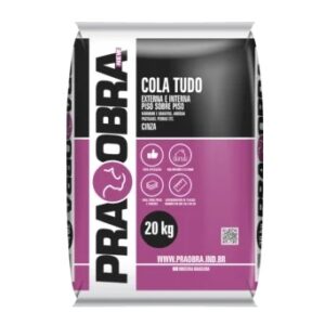 Argamassa Cola Tudo Cinza 20 Kg | PraObra