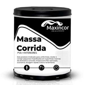 Massa Corrida PVA Interiores 21Kg | Maxincor