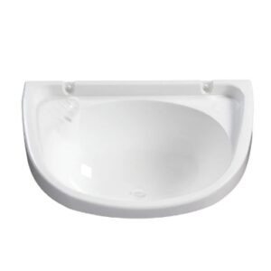 Lavatório Pequeno Bellart com Válvula Integrada Branco | Durín